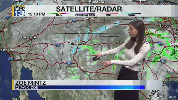 Winter storm has arrived to New Mexico