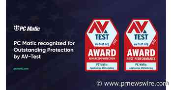 PC Matic Awarded 2022 "Best Performance" and "Best Advanced Protection" Awards by AV-Test Institute