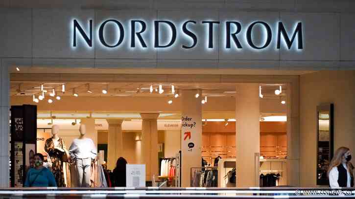 Nordstrom closing all of its Canadian stores, cutting 2,500 jobs