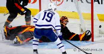 Jarnkrok, Maple Leafs edge Flames 2-1