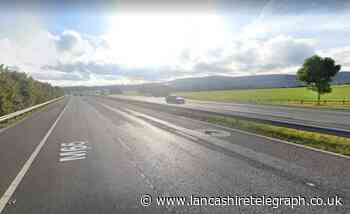 M65 westbound blocked near Accrington due to police incident