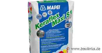 Neuer Flexkleber von Mapei soll keine Auswirkungen auf den Klimawandel haben