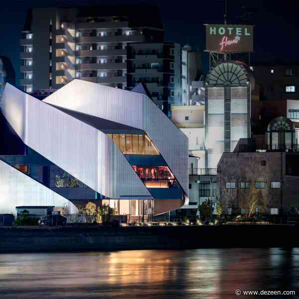 Clouds AO wraps Japanese cultural hub in sweeping steel panels