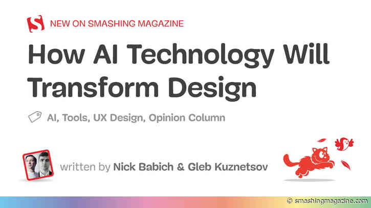 How AI Technology Will Transform Design