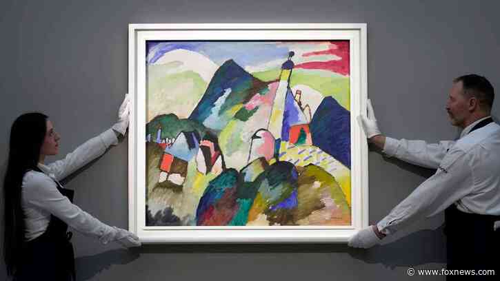 Kandinsky painting that spent decades in Dutch museum sells at auction for $44.9 million