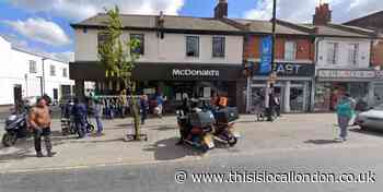 East Ham McDonald's fight leaves one man with head injury