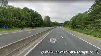 Man dies after falling from bridge at motorway junction in Burnley