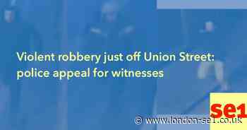 Violent robbery just off Union Street: police appeal for witnesses