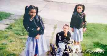 Images of Fise Ames Abdou with his family