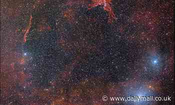 Stunning image shows ghostly remains of a supernova first documented 1,800 years ago