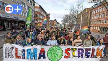 Globaler Klimastreik Kiel: Mehr als 3000 Menschen demonstrieren