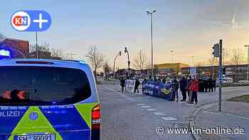 Klimaprotest Kiel: Rund 20 Menschen blockierten Auffahrt auf die A 215