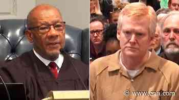 Judge makes heartfelt statement before sentencing Alex Murdaugh