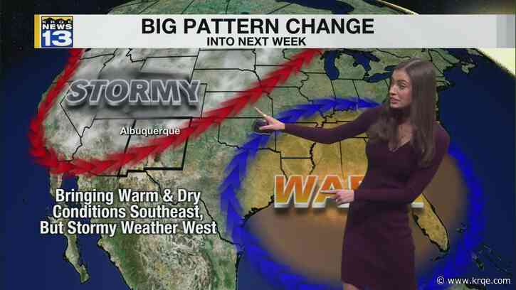 Warming trend starts today, continues into weekend
