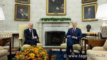 Scholz und Biden betonen Gleichklang bei Ukraine-Hilfe