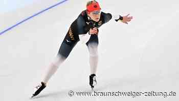 Deutsche Eisschnellläuferinnen in Team-Verfolgung Letzte