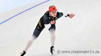 Deutsche Eisschnellläuferinnen in Team-Verfolgung Letzte