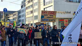 Für mehr Klimaschutz: Knapp 1000 Teilnehmer bei Fridays For Future-Demo in Ulm
