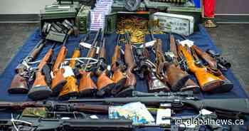 2 Quebec men charged with firearms trafficking after RCMP seize massive cache