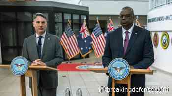 Eye on AUKUS, Aussie defense minister pushes US on ITAR – gently
