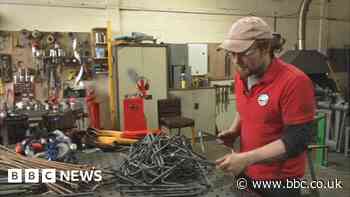 North East blacksmiths forging metal for Ukrainian army