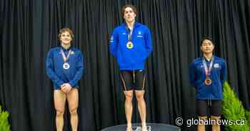 Lethbridge Pronghorns swimmer overcomes serious injury to win gold at U Sports nationals