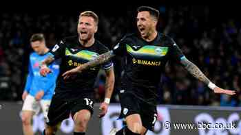 Napoli 0-1 Lazio: Matias Vecino scores the only goal as the Serie A leaders lose at home