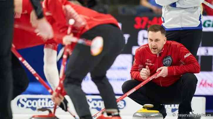 Defending champion Gushue wins opening game at the Tim Hortons Brier
