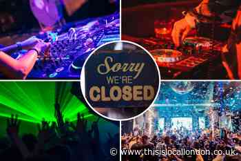 The closed down nightclubs of Bromley from Delano to Walkabout