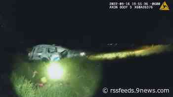 Officer pleads not guilty in Colorado train-patrol car crash