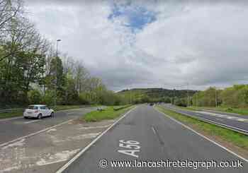Firefighters called to vehicle blaze on Haslingden bypass