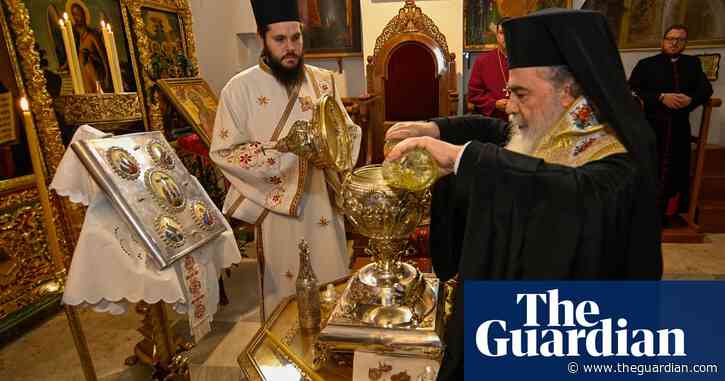 King Charles coronation oil is consecrated in Jerusalem