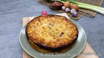 Diese herzhafte Lauch-Quiche mit Speck ist ganz schnell weg