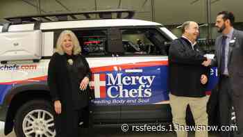Mercy Chefs awarded Land Rover vehicle to further its service in community