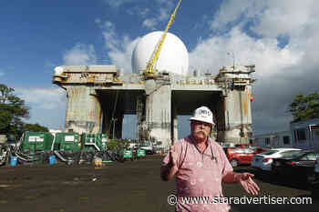 Sea Based X-Band Radar in Hawaii for maintenance, upgrades