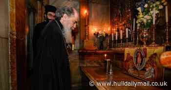 Oil that will be used in King Charles' coronation has been made sacred in Jerusalem