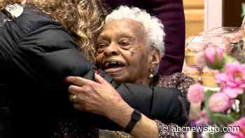 WATCH:  112-year-old gets heartwarming surprise birthday party