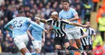 Joelinton picks up two-game ban for Newcastle United after Manchester City caution