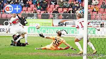 Zweite Liga: Patrick Evina crashed Holstein-Kiel-Party in Sandhausen