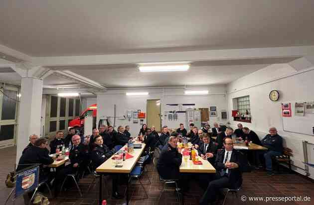 FW-WRN: Jahreshauptversammlung des Löschzuges Stockum mit Ehrung für Maik Große-Drenkpohl