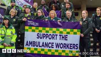 Two unions suspend ambulance strikes in England as talks reopen