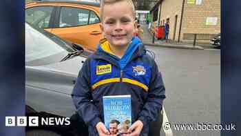 World Book Day: Boy, 8, dresses as rugby hero Rob Burrow