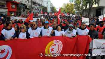 Gegen „Unterdrückung und Tyrannei“: Proteste in Tunesien