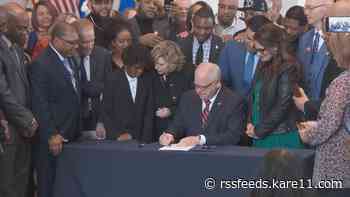 Walz signs bill restoring voting rights for convicted felons after incarceration