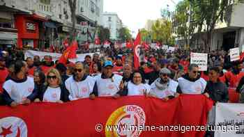 Gegen „Unterdrückung und Tyrannei“: Proteste in Tunesien