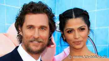 Turbulenzen: Frau von Matthew McConaughey an Bord von Lufthansa-Flug