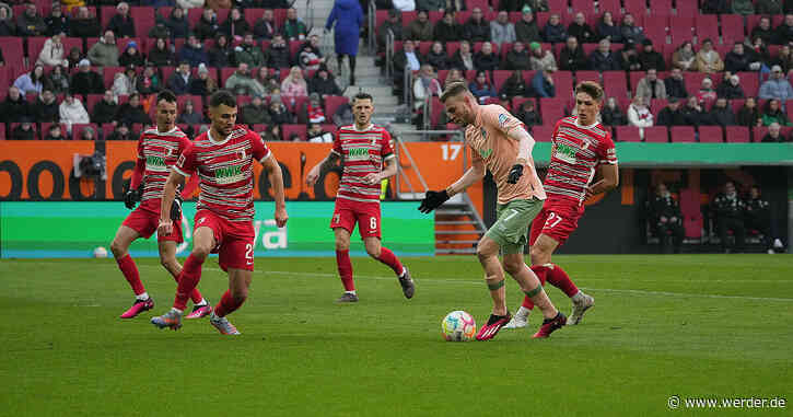 1:2: Werder unterliegt in Augsburg knapp