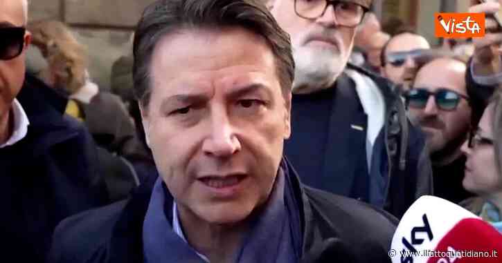 Manifestazione di Firenze, Conte: “Qui col Pd per battaglie di valori che ci riguardano tutti. Respingiamo le aggressioni violente”