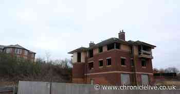 The Whickham house which has stood unfinished for almost two decades