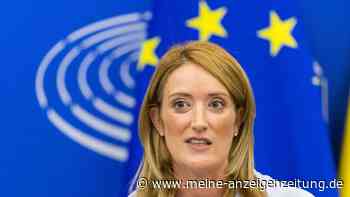 EU-Parlamentspräsidentin: Kampfjets ernsthaft erwägen